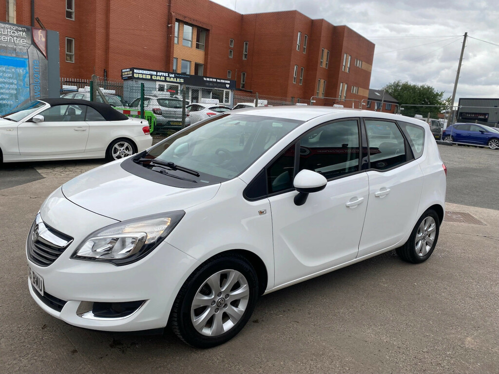 Vauxhall Meriva 1.4I 16V Life Mpv White