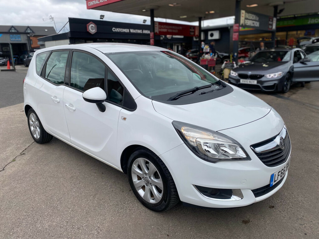 Vauxhall Meriva 1.4I 16V Life Mpv White #4