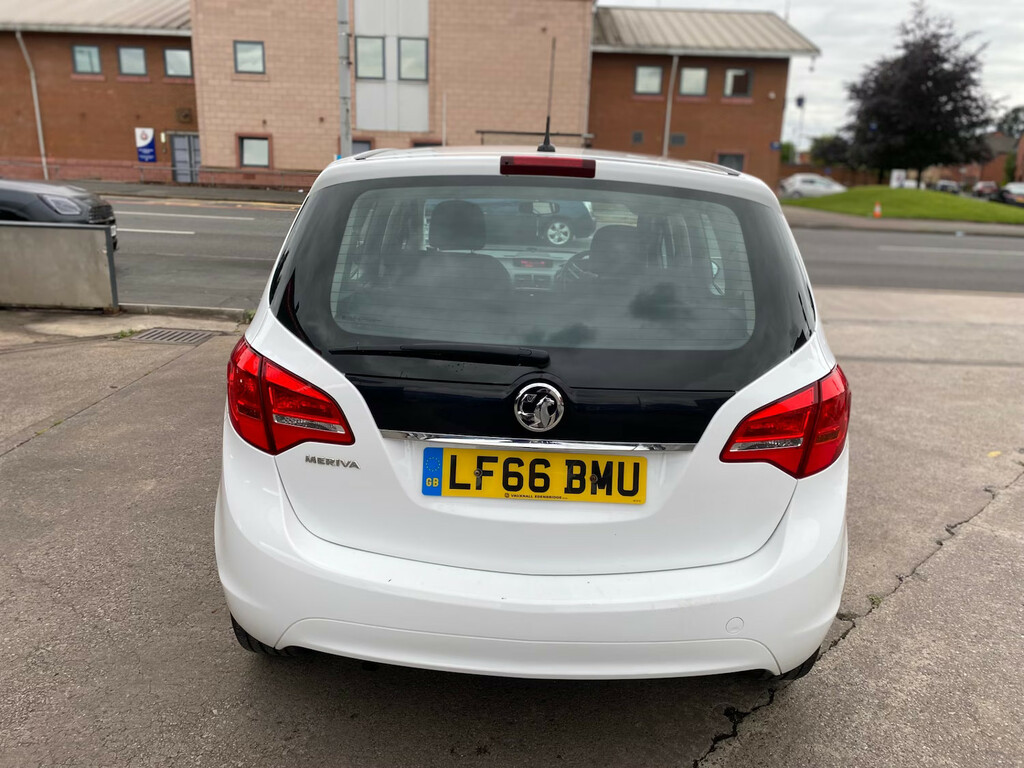 Vauxhall Meriva 1.4I 16V Life Mpv White #6