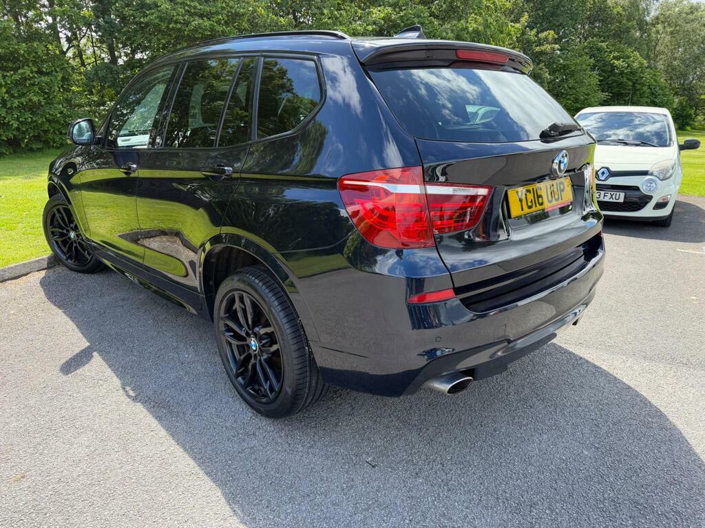BMW X3 2.0 20D M Sport Xdrive Euro 6 S S Black #4