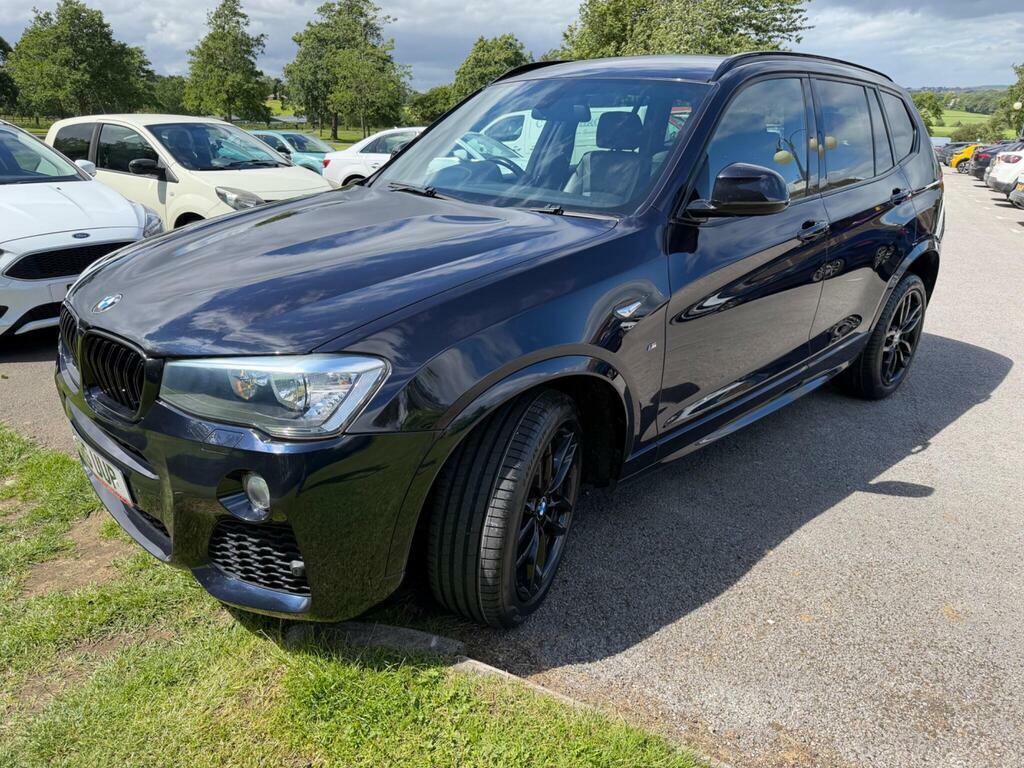 BMW X3 2.0 20D M Sport Xdrive Euro 6 S S Black #3