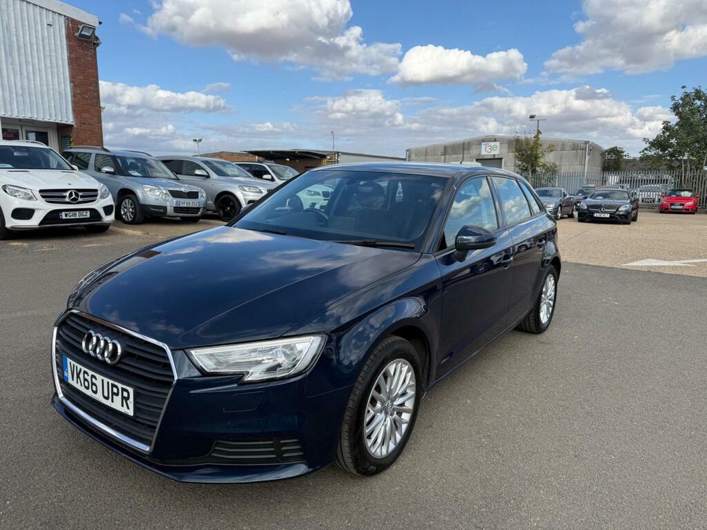 Audi A3 1.6 Tdi Se Technik Sportback Euro 6 S S VK66UPR Blue #2