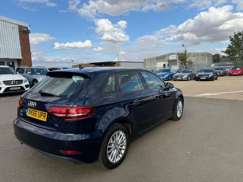 Audi A3 1.6 Tdi Se Technik Sportback Euro 6 S S VK66UPR Blue #4