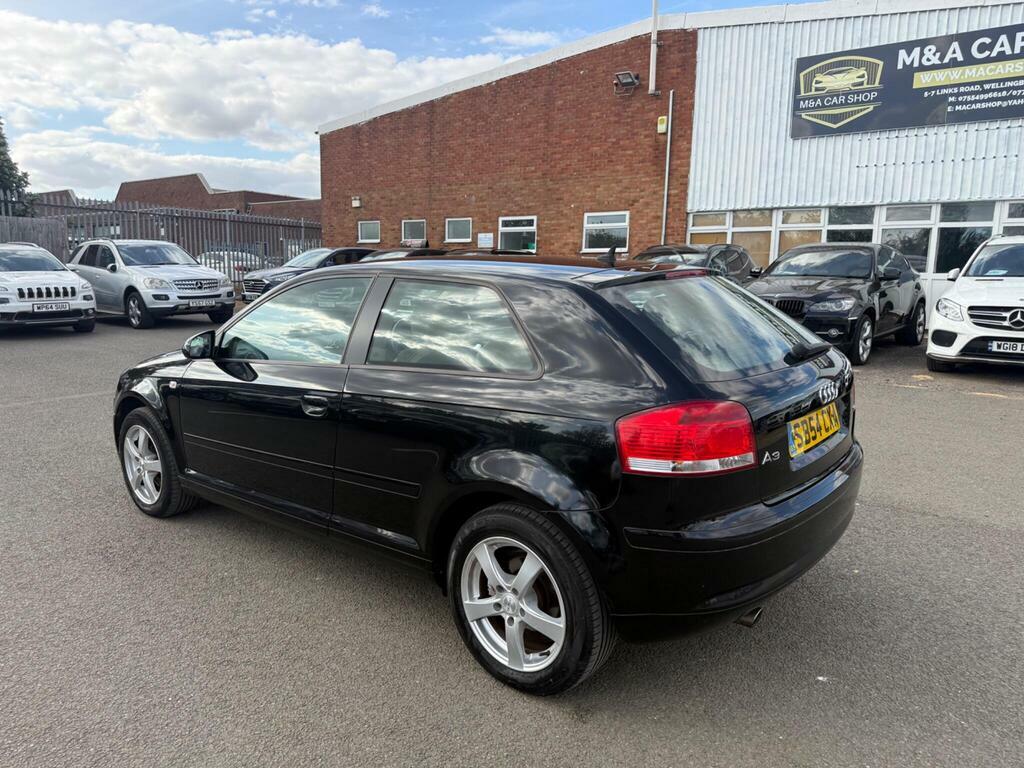 Audi A3 Hatchback Black #5