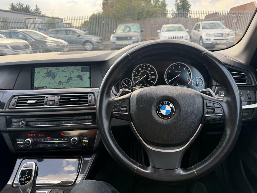 BMW 5 Series 530D M Sport Blue #18