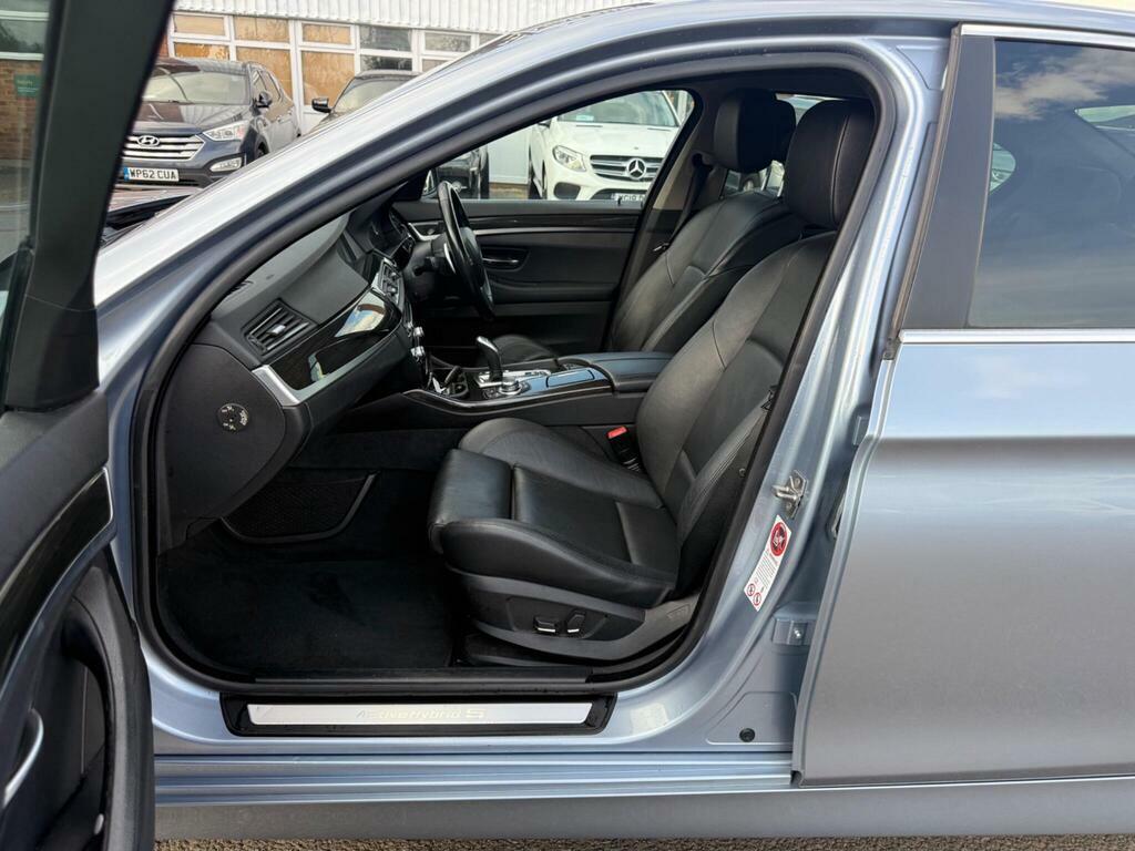 BMW 5 Series 530D M Sport Blue #12