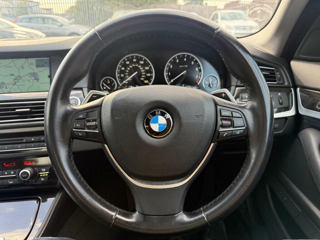 BMW 5 Series 530D M Sport Blue #34