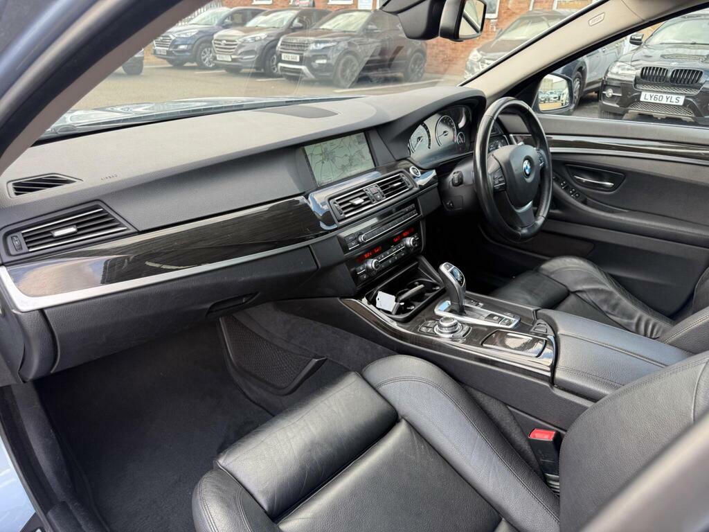 BMW 5 Series 530D M Sport Blue #13