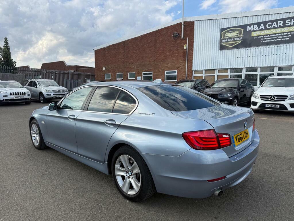 BMW 5 Series 530D M Sport Blue #5