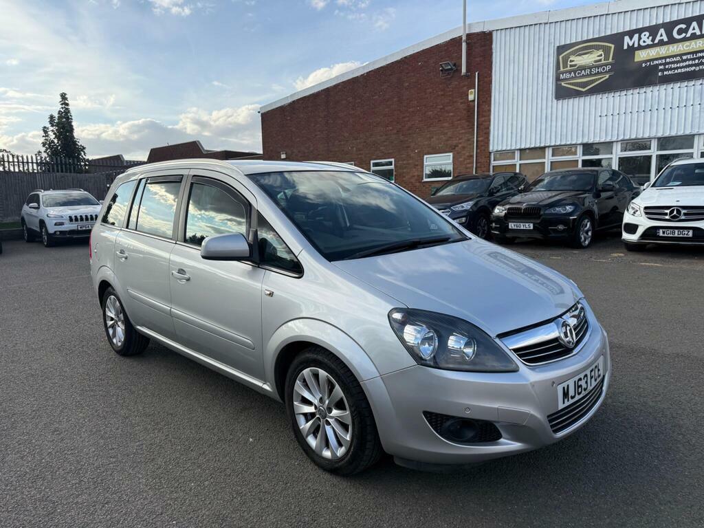 Vauxhall Zafira 1.7 Cdti Ecoflex Design Euro 5 Silver