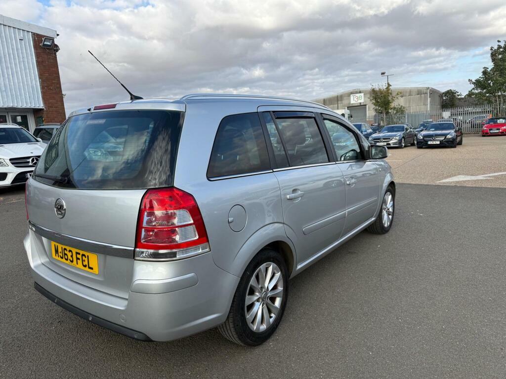 Vauxhall Zafira 1.7 Cdti Ecoflex Design Euro 5 MJ63FCL Silver #4