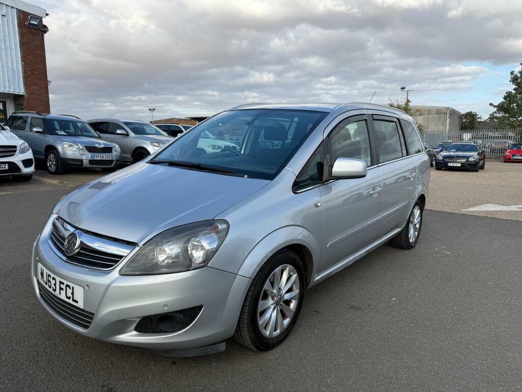 Vauxhall Zafira 1.7 Cdti Ecoflex Design Euro 5 MJ63FCL Silver #2