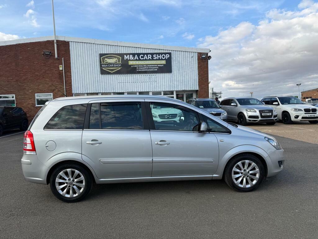 Vauxhall Zafira 1.7 Cdti Ecoflex Design Euro 5 MJ63FCL Silver #6