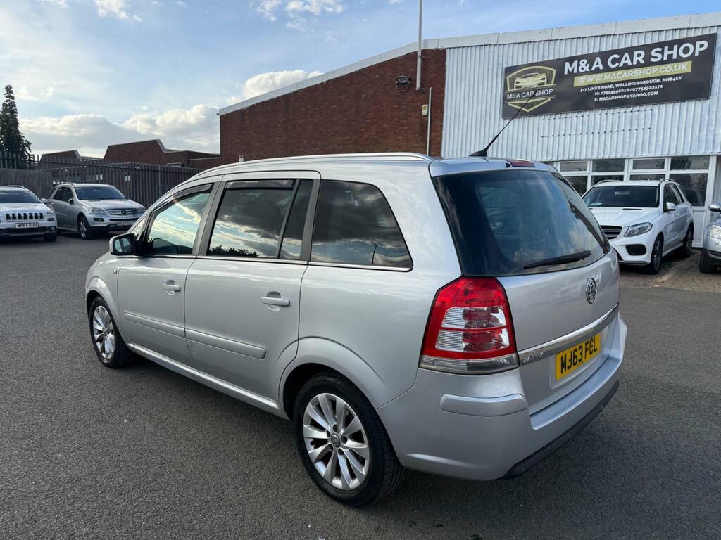 Vauxhall Zafira 1.7 Cdti Ecoflex Design Euro 5 MJ63FCL Silver #5
