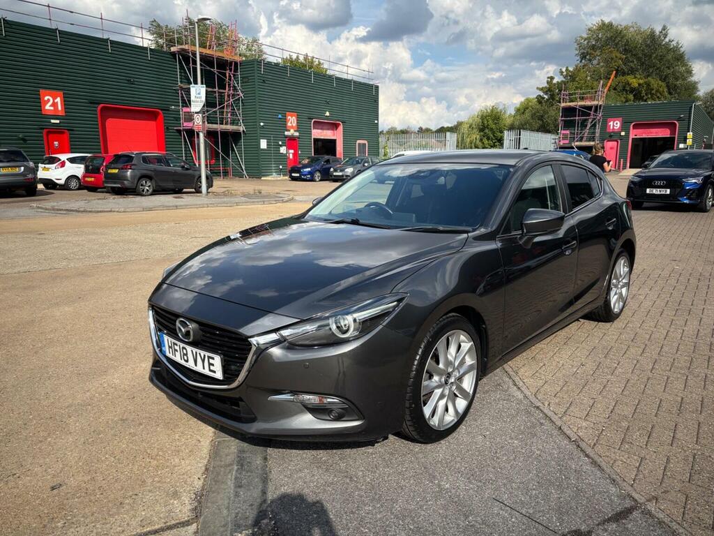 Mazda 3 Hatchback 2.0 Skyactiv-g Sport Nav Euro 6 Ss HF18VYE Grey #3
