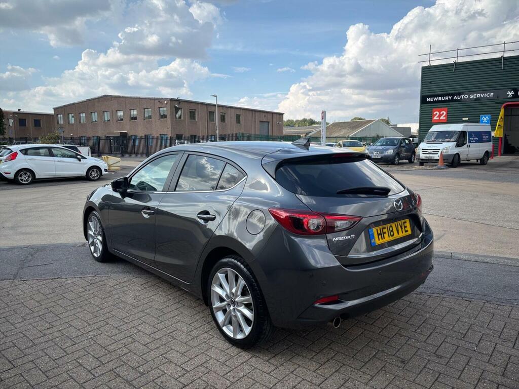 Mazda 3 Hatchback 2.0 Skyactiv-g Sport Nav Euro 6 Ss HF18VYE Grey #4