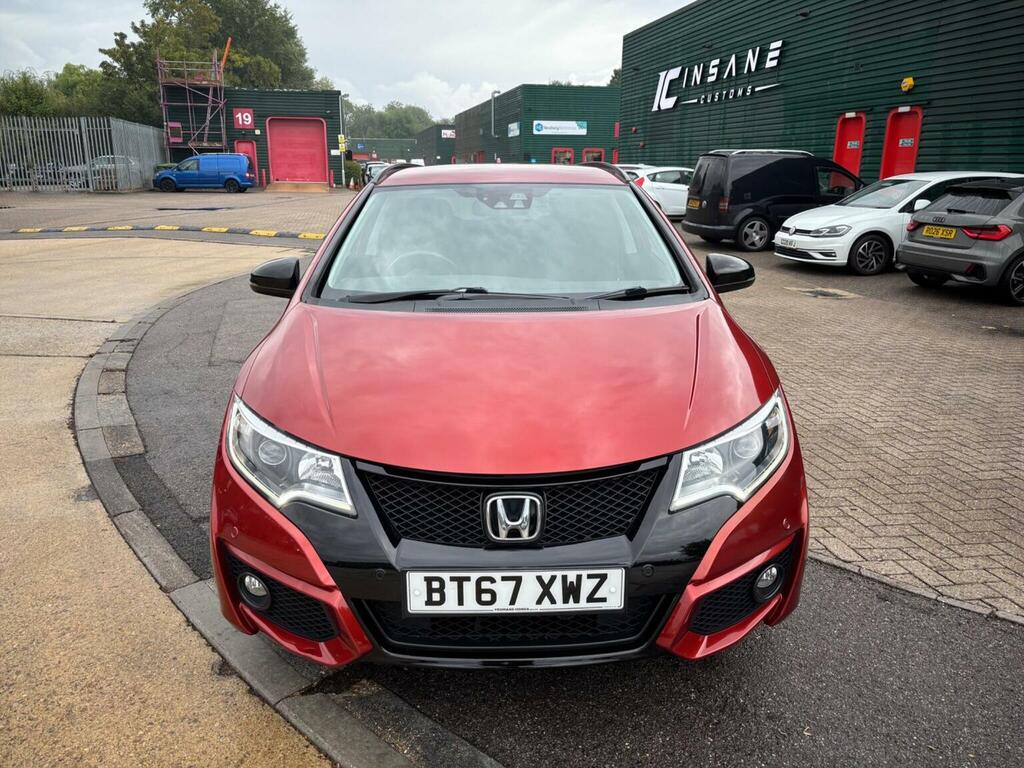 Honda Civic Estate 1.8 I-vtec Sport Tourer Euro 6 Ss N Red #2