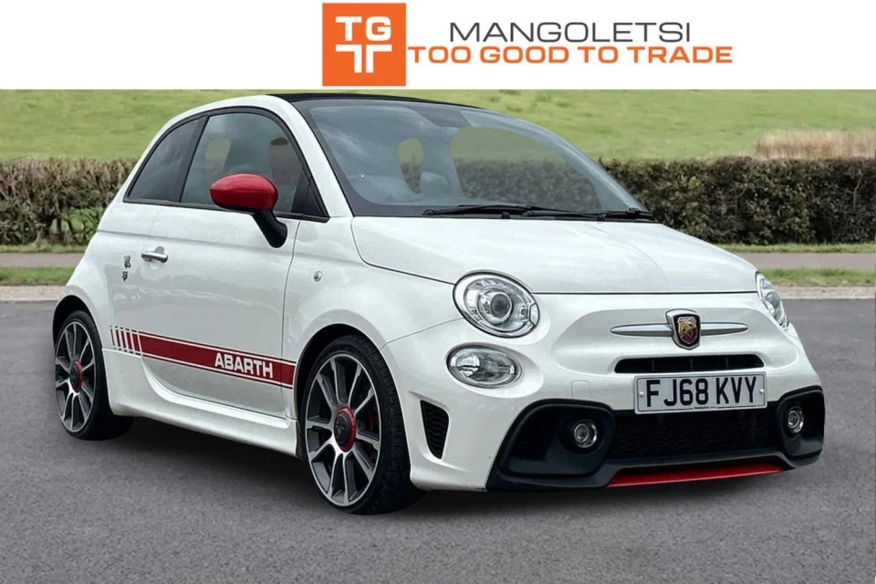 Abarth 595 1.4 T-jet Turismo 70Th Cabrio Euro 6 White