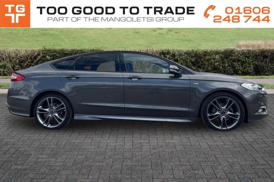 Ford Mondeo 2.0 Tdci St-line X Powershift Euro 6 Ss ET67UJK Grey #4