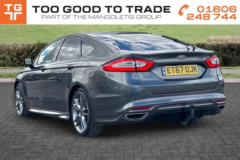 Ford Mondeo 2.0 Tdci St-line X Powershift Euro 6 Ss ET67UJK Grey #3