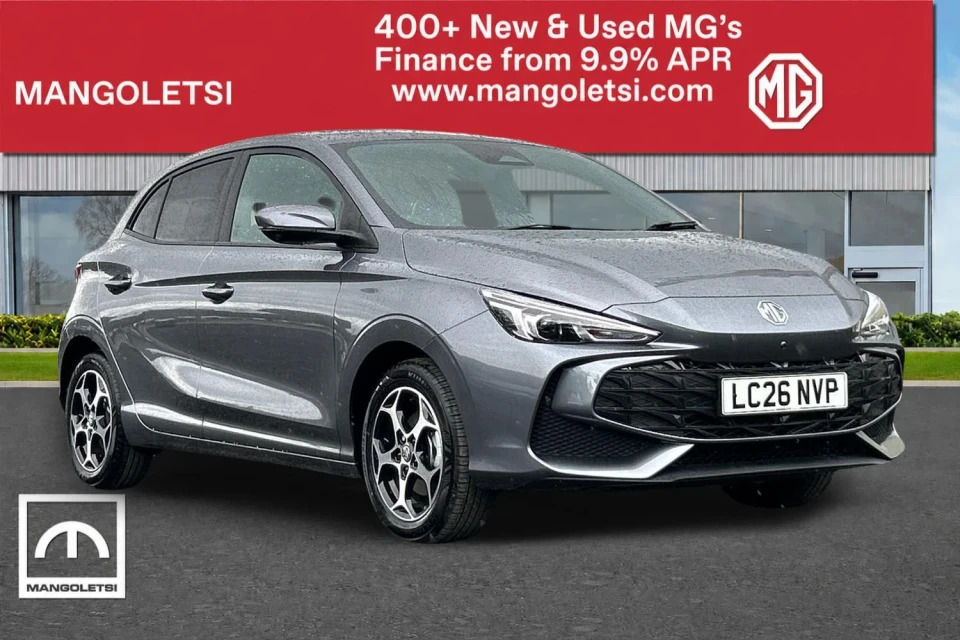 MG MG3 1.5 Hybrid Trophy Euro 6 Ss Grey