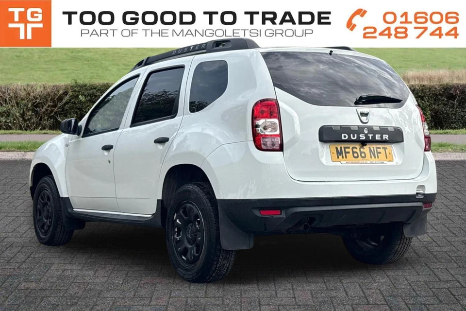 Dacia Duster 1.6 Sce Ambiance Euro 6 Ss White #3