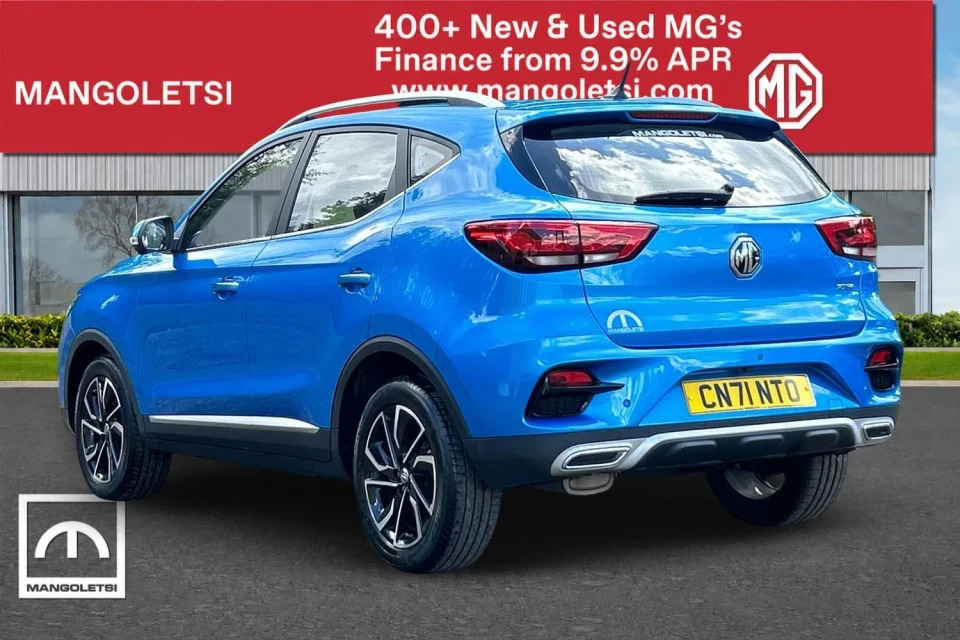 MG ZS 1.5 Vti-tech Exclusive Euro 6 Ss CN71NTO Blue #3