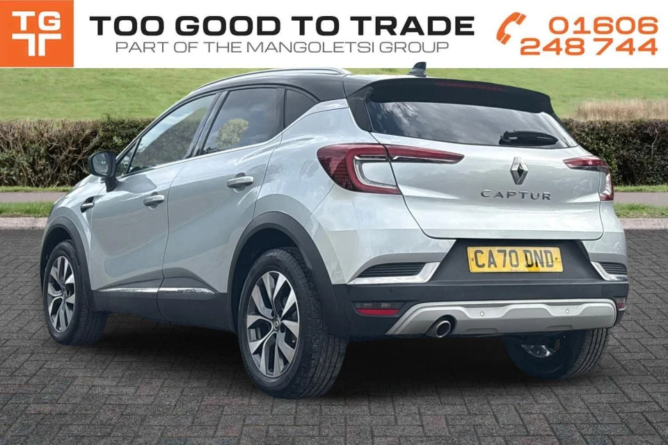 Renault Captur 1.3 Tce S Edition Euro 6 Ss CA70DND Grey #3