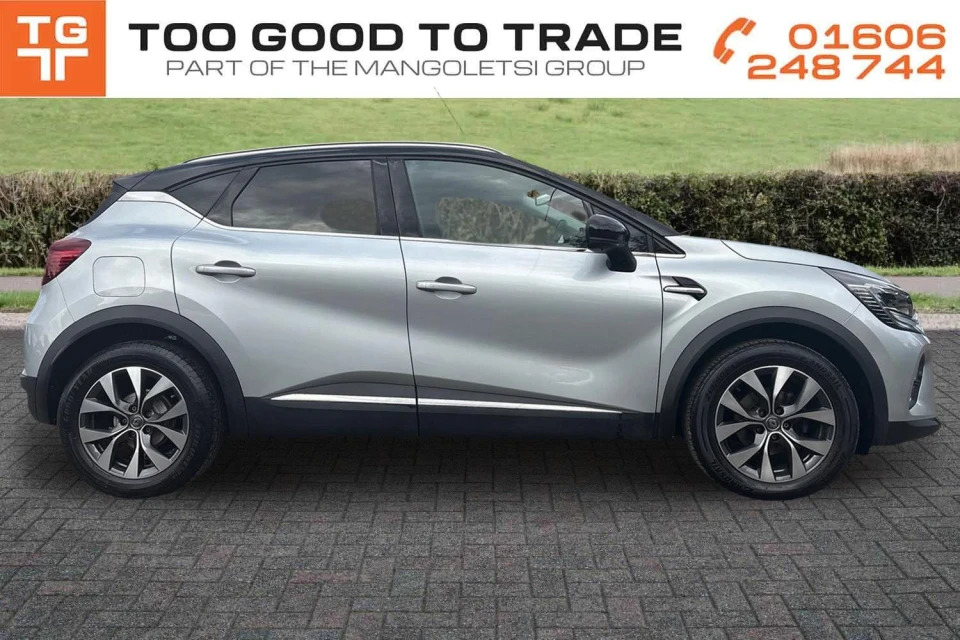 Renault Captur 1.3 Tce S Edition Euro 6 Ss CA70DND Grey #4