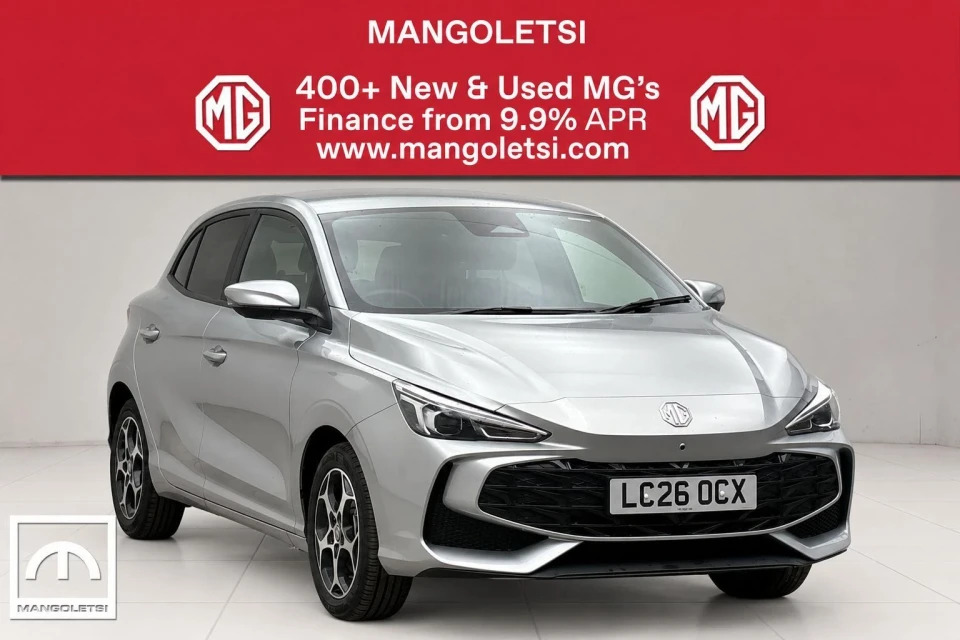 MG MG3 1.5 Hybrid Trophy Euro 6 Ss Silver
