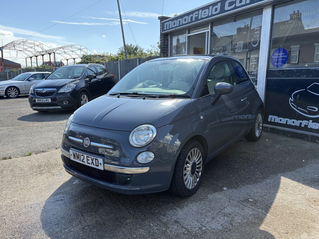 Fiat 500 Hatchback 1.2 500 1.2 Lounge Start Stop 2012 Grey