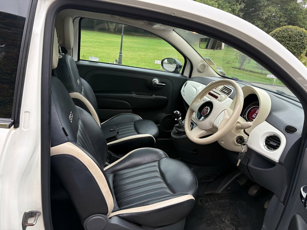 Fiat 500 1.2 8V Cult Hatchback Euro 6 S ND14OZM White #6