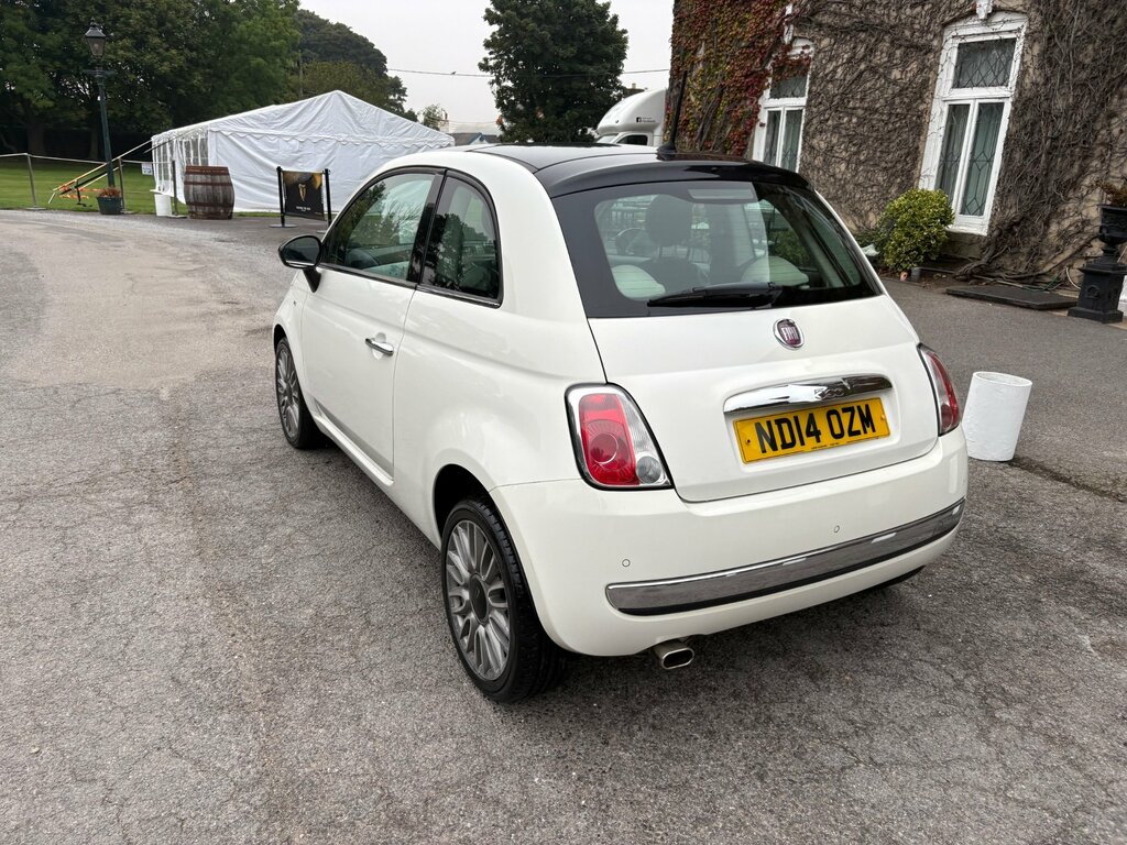 Fiat 500 1.2 8V Cult Hatchback Euro 6 S ND14OZM White #3