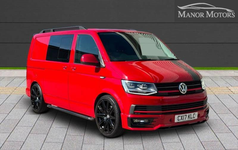 Volkswagen Transporter 2.0 Tdi T32 Bluemotion Tech Highline Kombi Fwd Swb Red