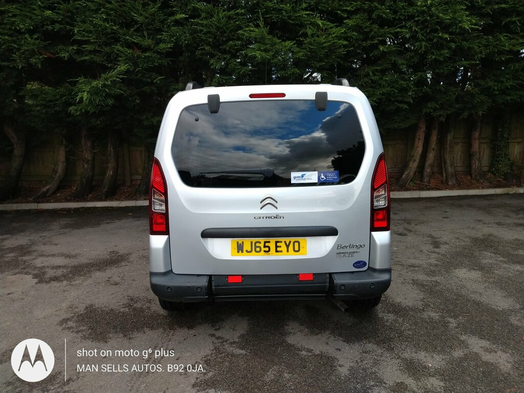 Citroen Berlingo E-hdi Xtr Etg6 5-Door Wheelchair Accessible Vehicl Silver #6