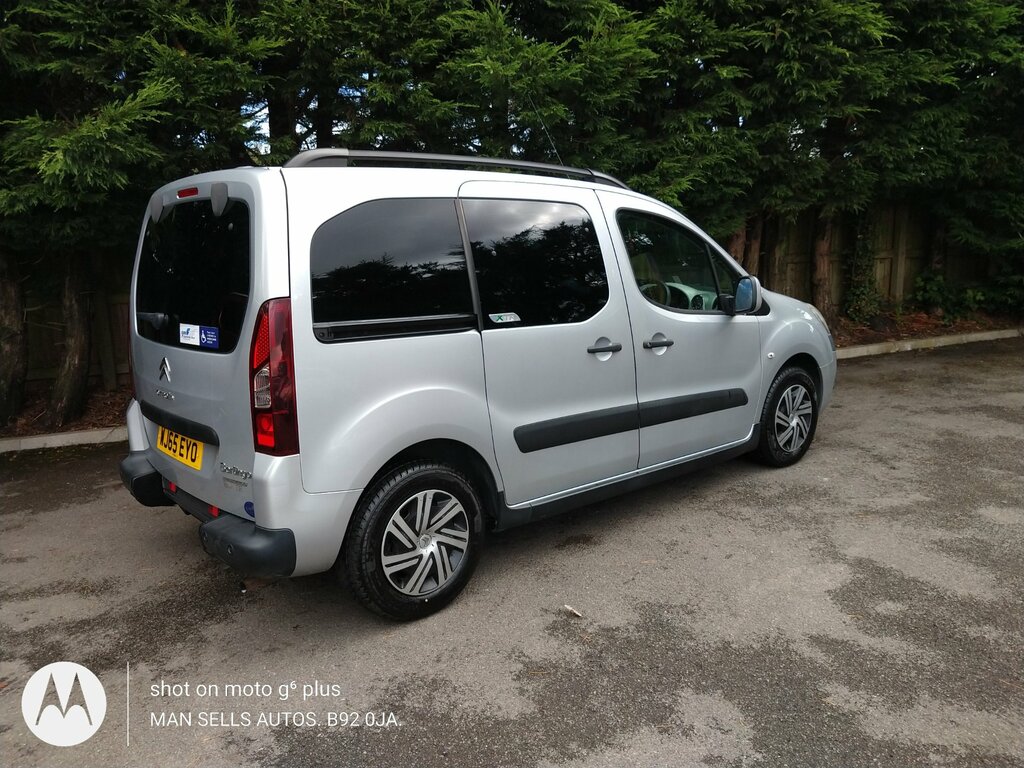 Citroen Berlingo E-hdi Xtr Etg6 5-Door Wheelchair Accessible Vehicl Silver #5