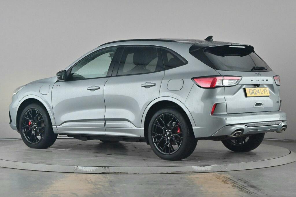 Ford Kuga 2.5 Duratec 14.4Kwh Black Package Edition Suv GN24LYY Silver #3