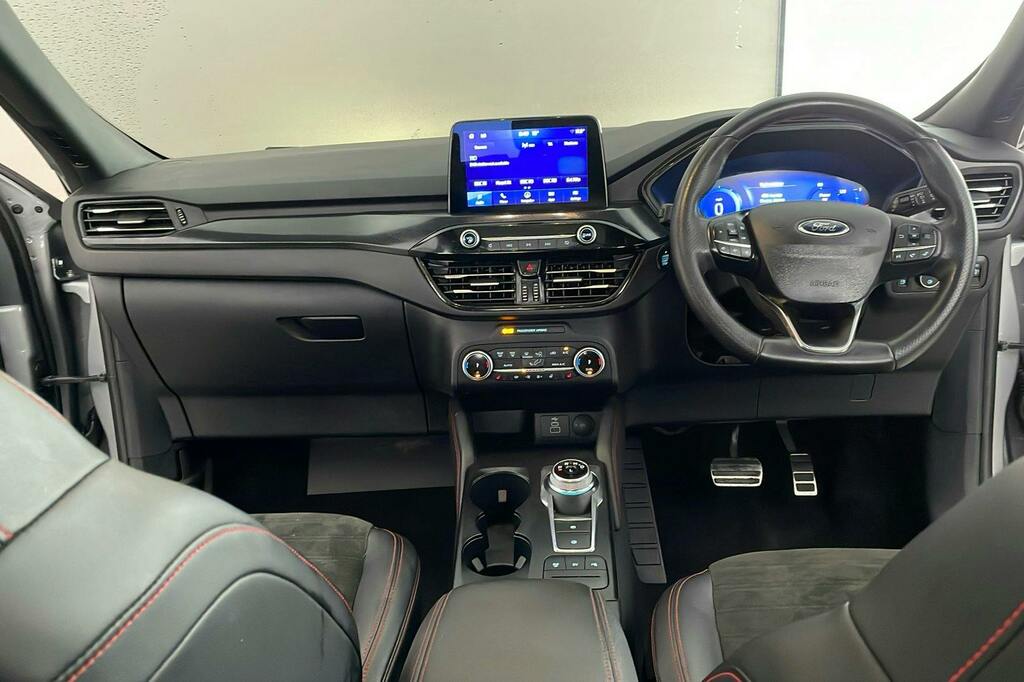 Ford Kuga 2.5 Duratec 14.4Kwh Black Package Edition Suv GN24LYY Silver #4