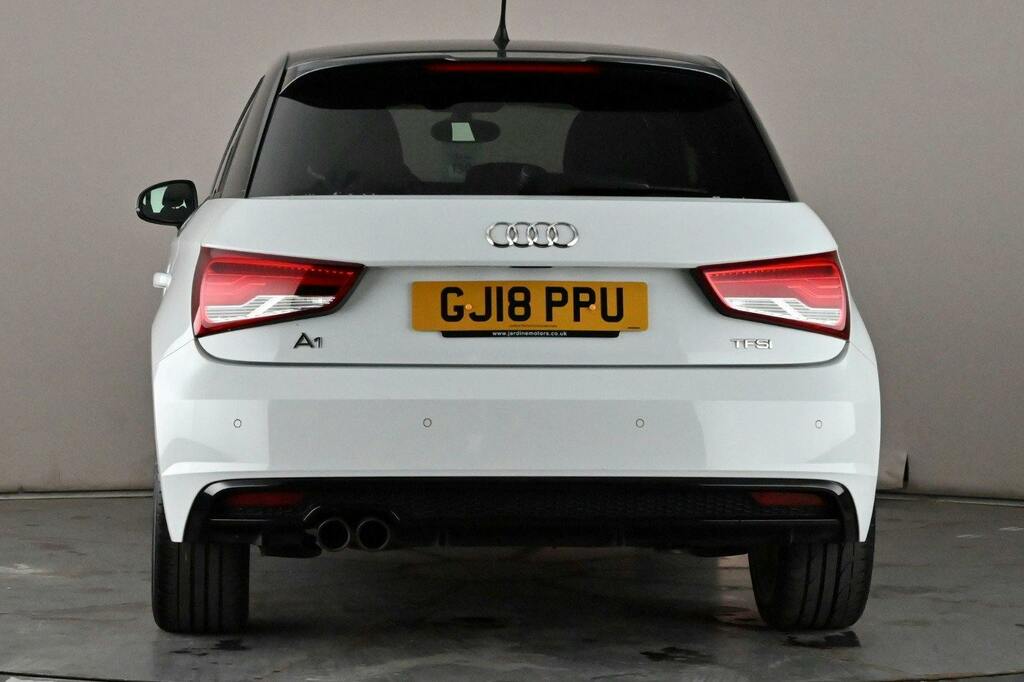 Audi A1 1.4 Tfsi Cod Black Edition Sportback Ma GJ18PPU White #5