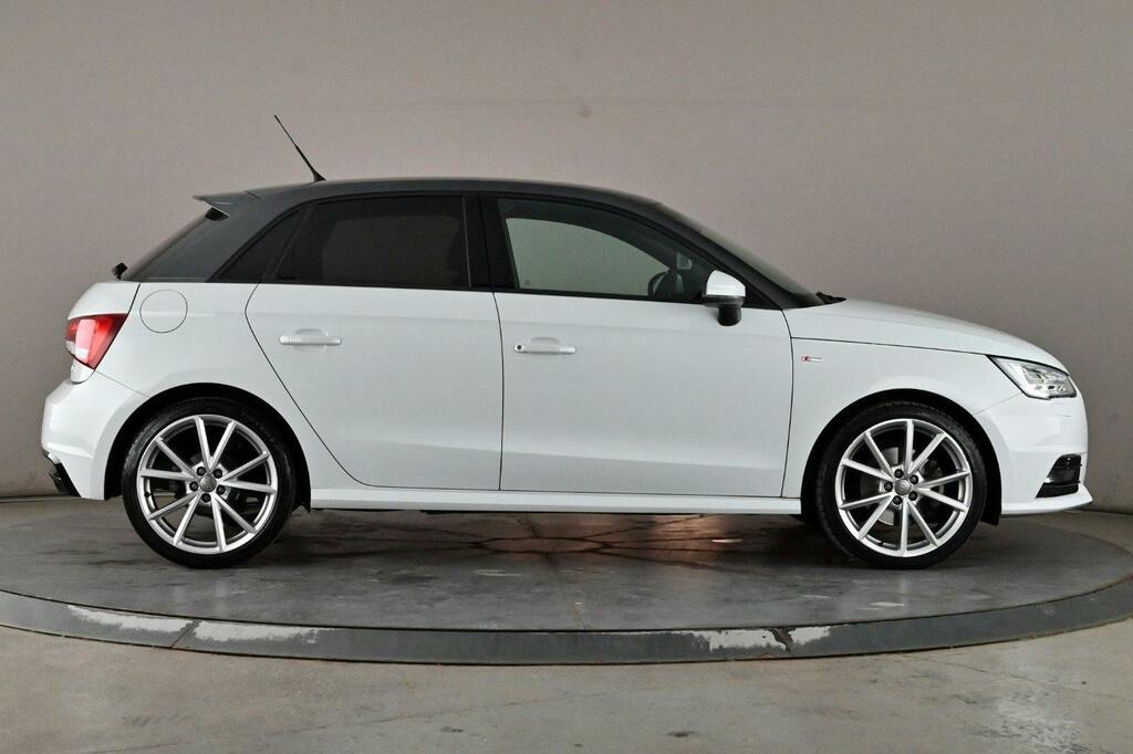 Audi A1 1.4 Tfsi Cod Black Edition Sportback Ma GJ18PPU White #3