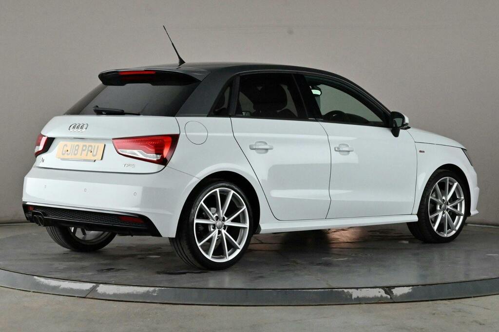 Audi A1 1.4 Tfsi Cod Black Edition Sportback Ma GJ18PPU White #6