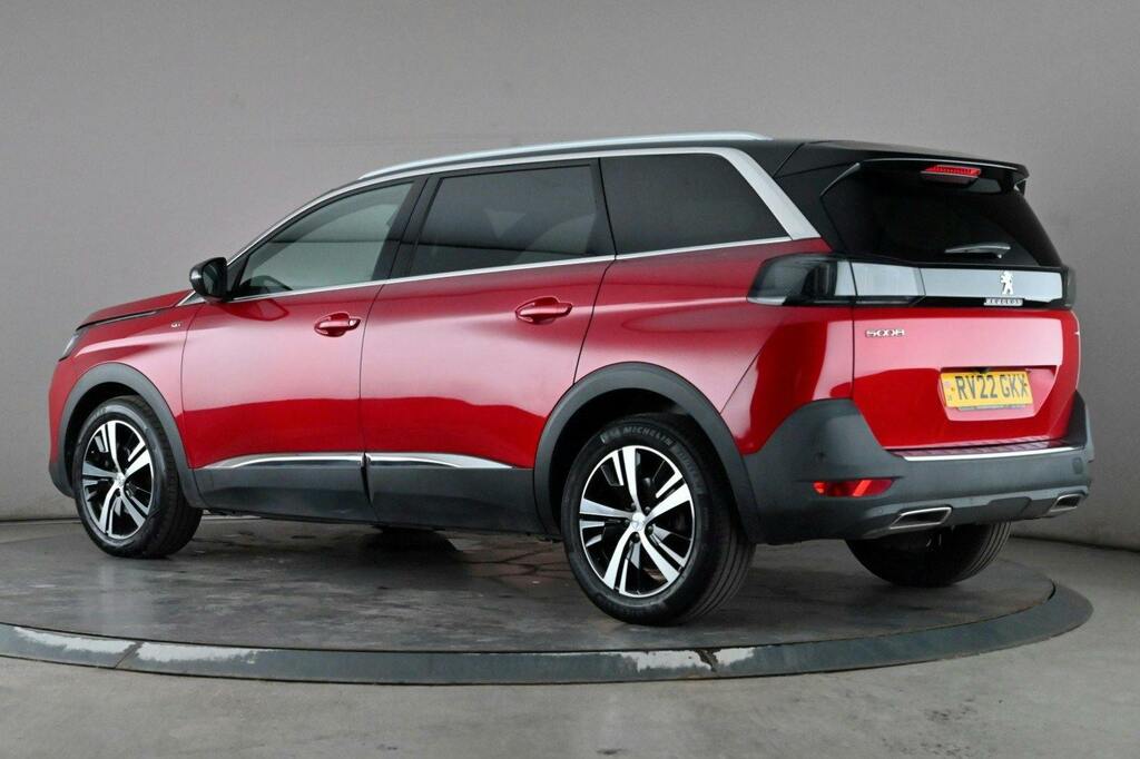 Peugeot 5008 2.0 Bluehdi Gt Suv Eat Ss Red #4