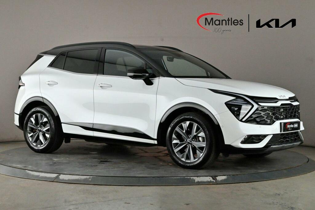 Kia Sportage 1.6 H T Gdi Gt Line S Suv Hybrid White