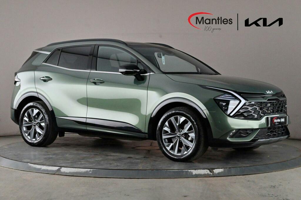 Kia Sportage 1.6 H T Gdi Gt Line S Suv Hybrid A Green