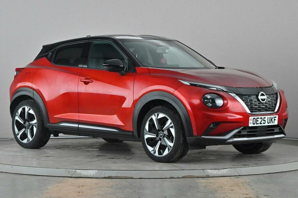 Nissan Juke 1.6 Tekna Plus Suv Hybrid Red
