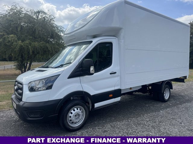 Ford Transit Custom 2.0 350 Leader 3.5T. L3 Lwb Luton Van Large Tail L SN70KXJ White #2