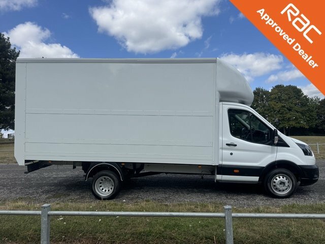 Ford Transit Custom 2.0 350 Leader 3.5T. L3 Lwb Luton Van Large Tail L SN70KXJ White #3
