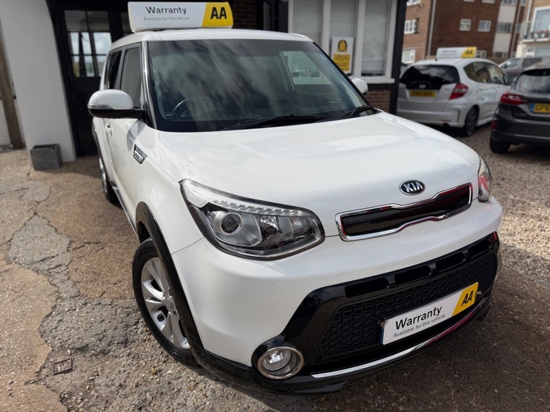 Kia Soul 1.6 Crdi Urban Suv White #5