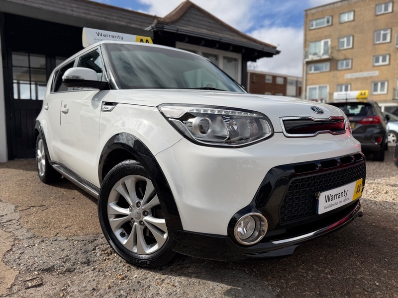 Kia Soul 1.6 Crdi Urban Suv White #4