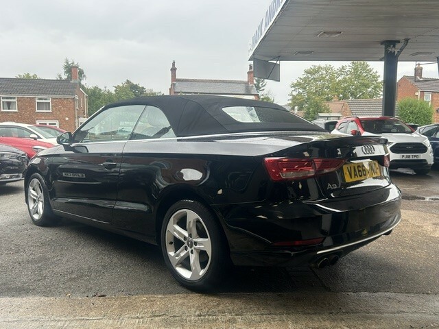 Audi A3 Cabriolet Convertible 1.4 Tfsi Cod Sport 2017 Black #5